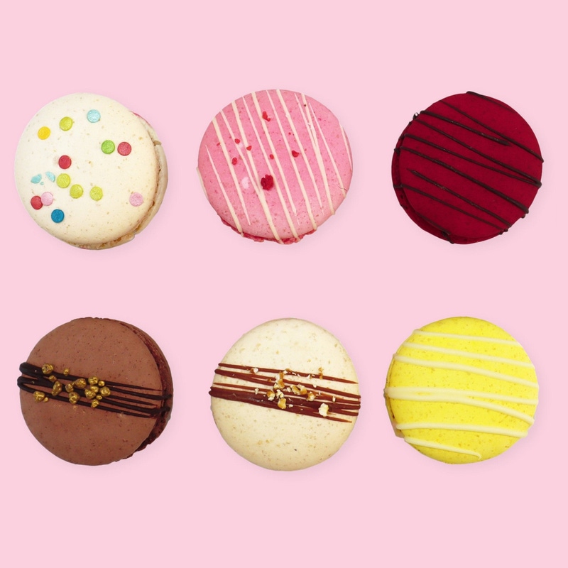 Birthday Macarons