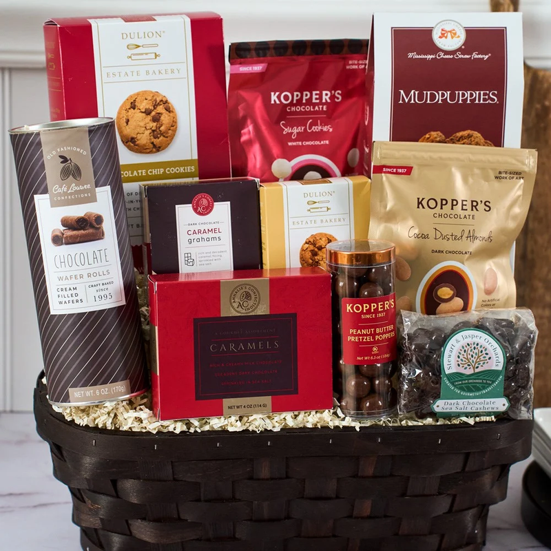 Premium Chocolate Gift Basket
