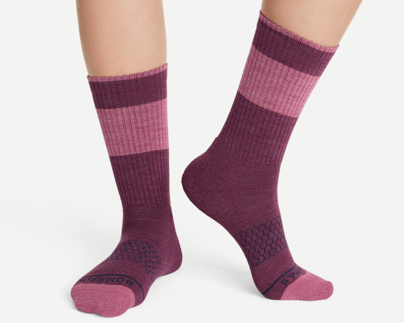 Women's Merino Wool Blend Calf Socks