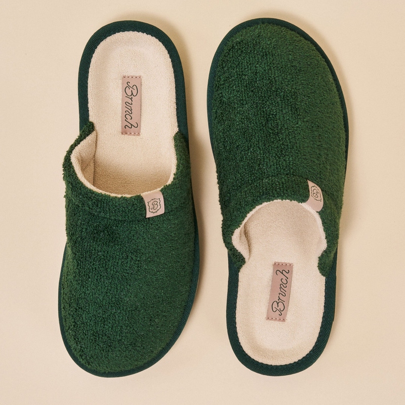 Essential Hotel Slipper, Emerald