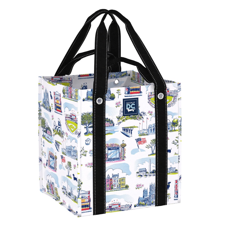 Bagette Market Tote, States Print