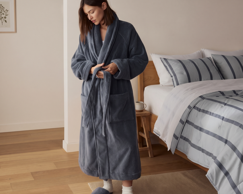Classic Plush Robe, Dusk