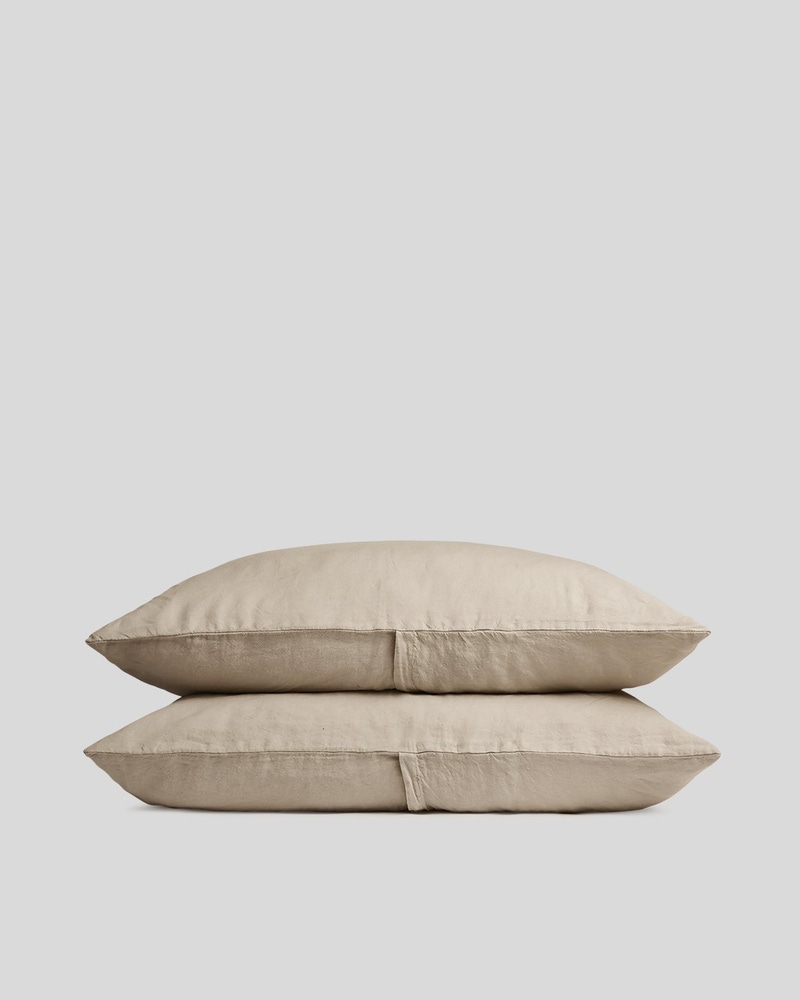 Linen Standard Pillowcase Set
