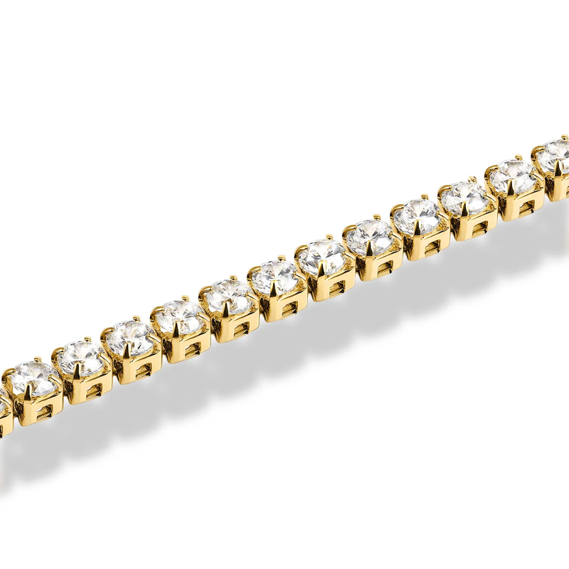 Gold Tennis Bracelet