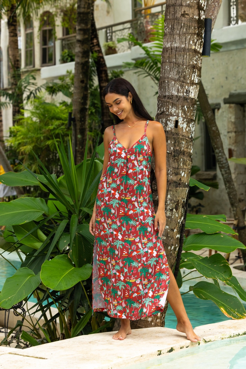 The Christmas Island Beach Dress