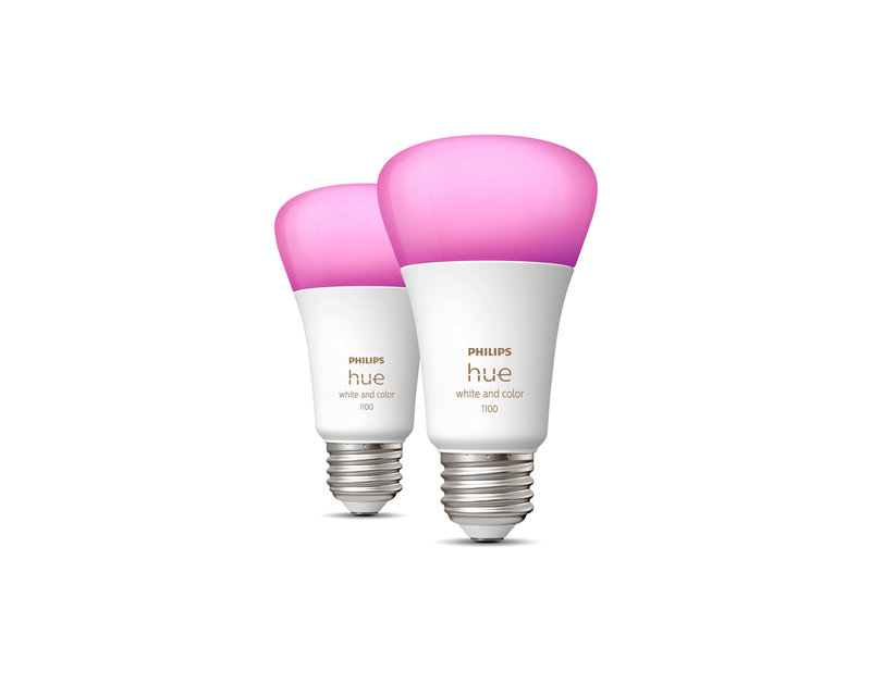 Hue A19 Color 75W Smart LED Bulb 2-Pack
