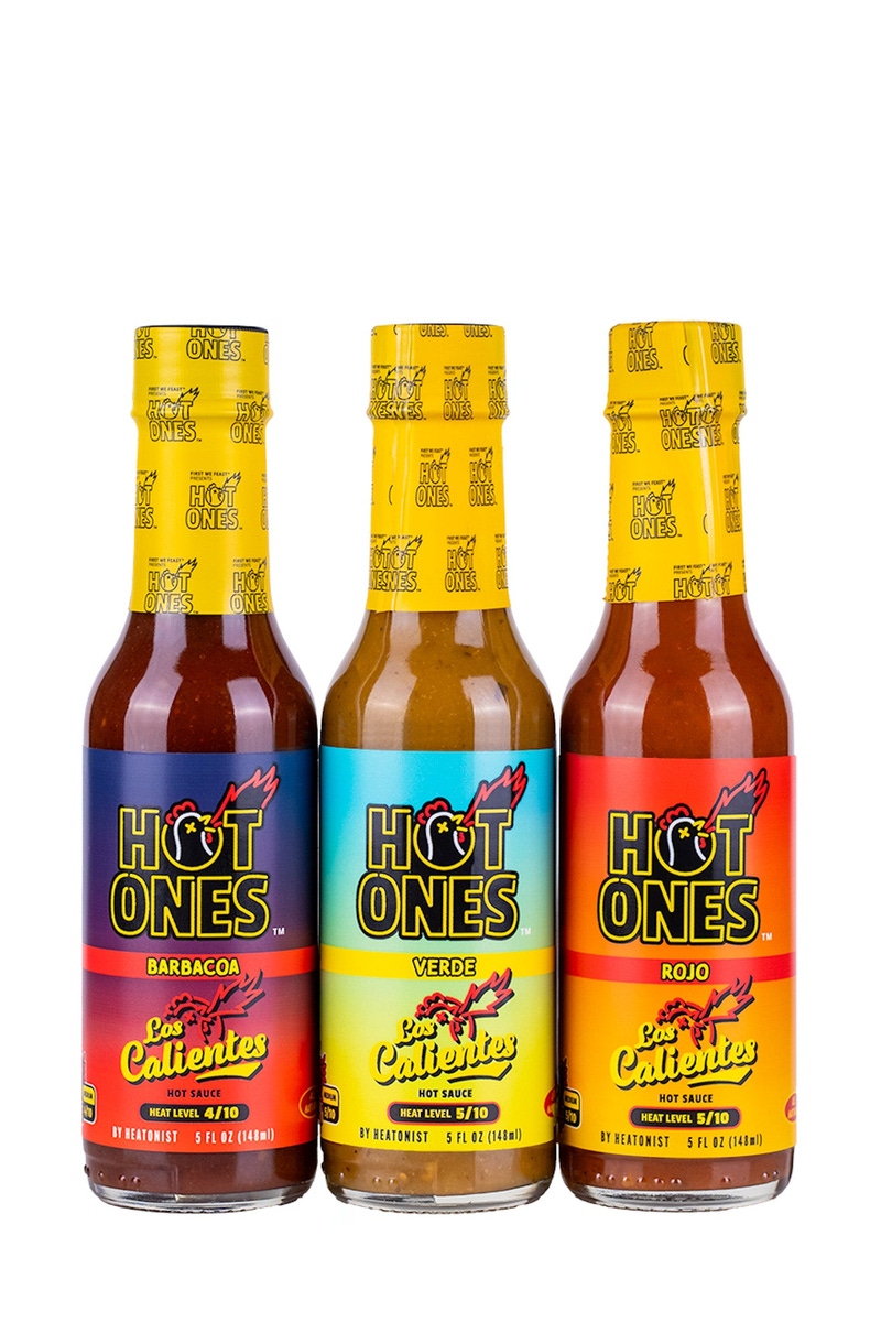 Hot Ones Los Calientes Trio Pack