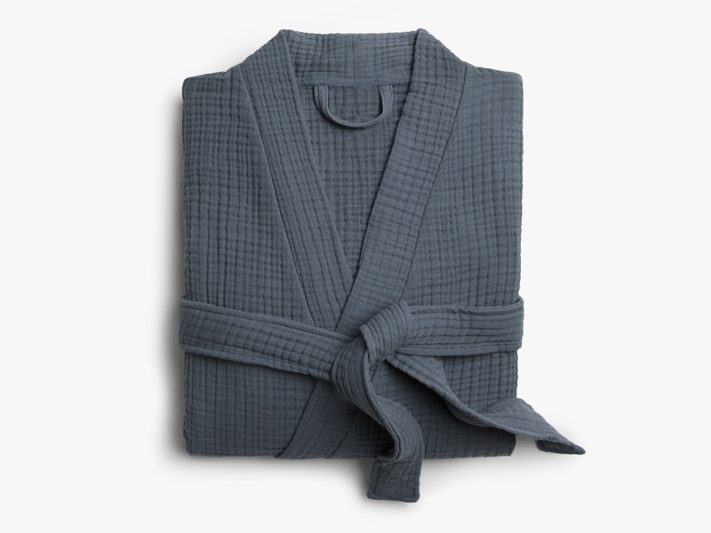 Cloud Cotton Robe, Dusk