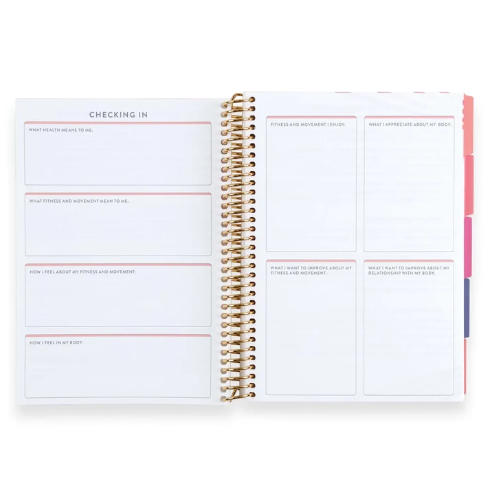 A5 Fitness Planner