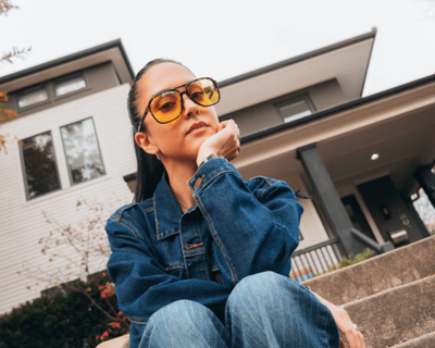 Retro Blue Light Glasses