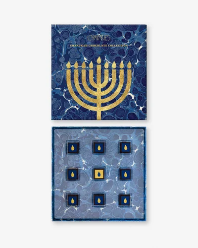 Hanukkah Chocolate Truffles Gift Box