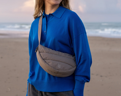 Small Puffer Moon Bag