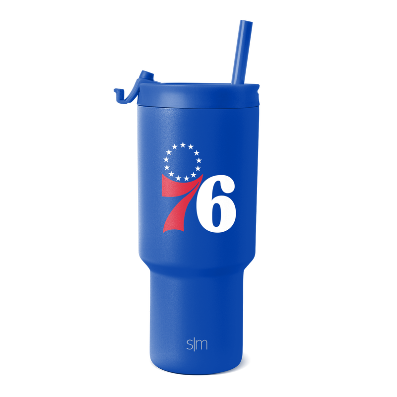 NBA Trek Tumbler with Flip Lid, 30oz