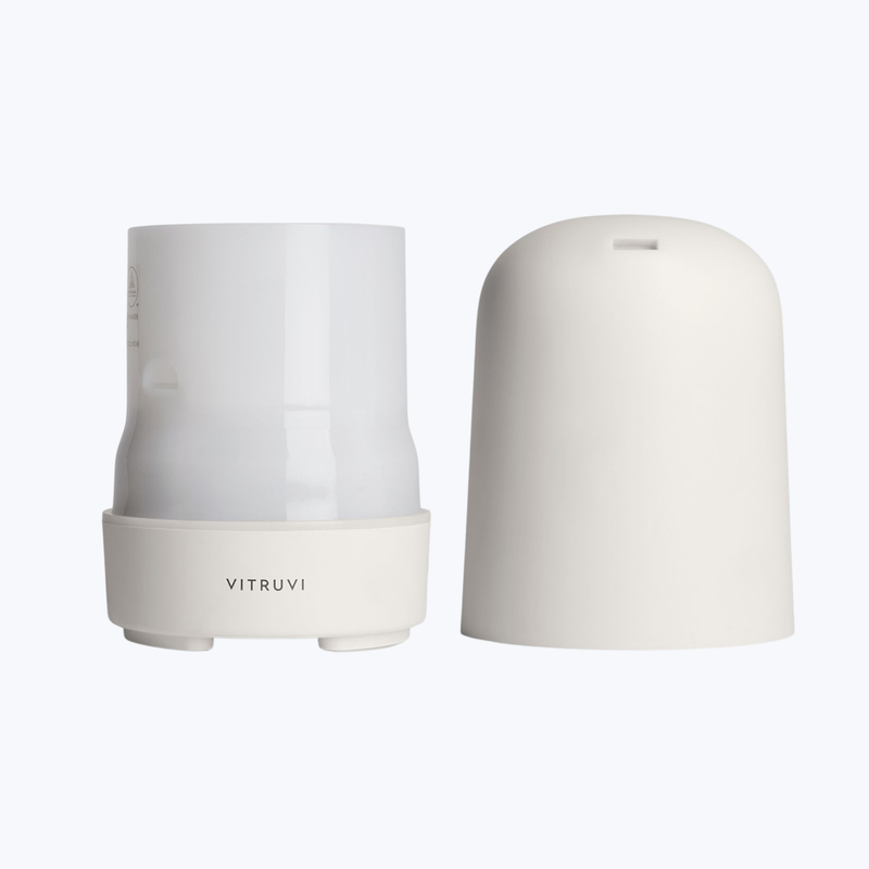 Branded Vitruvi Glow Diffuser and Essential Oils Bundle Set