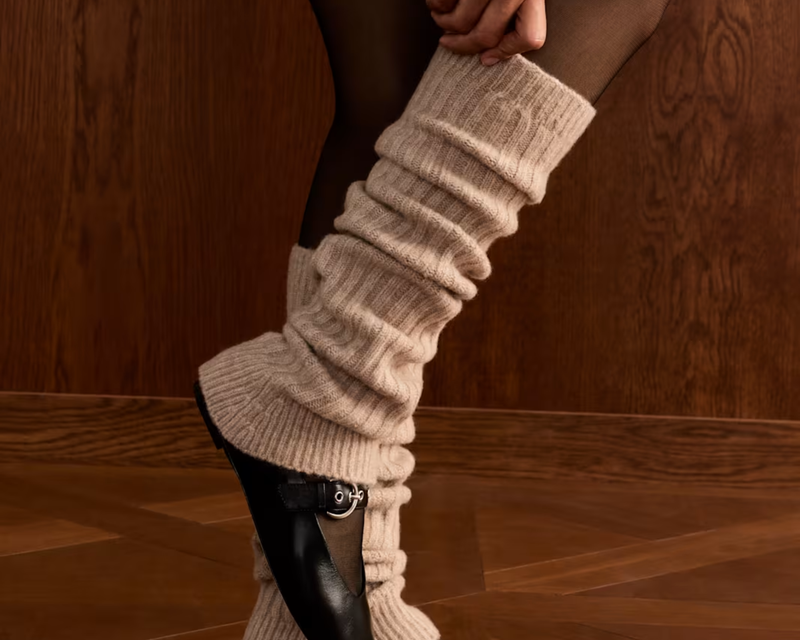 Women's Ribbed Leg Warmers