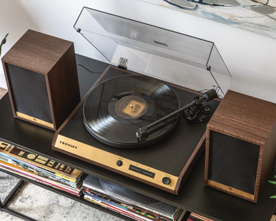 C72 Record Player with Speakers