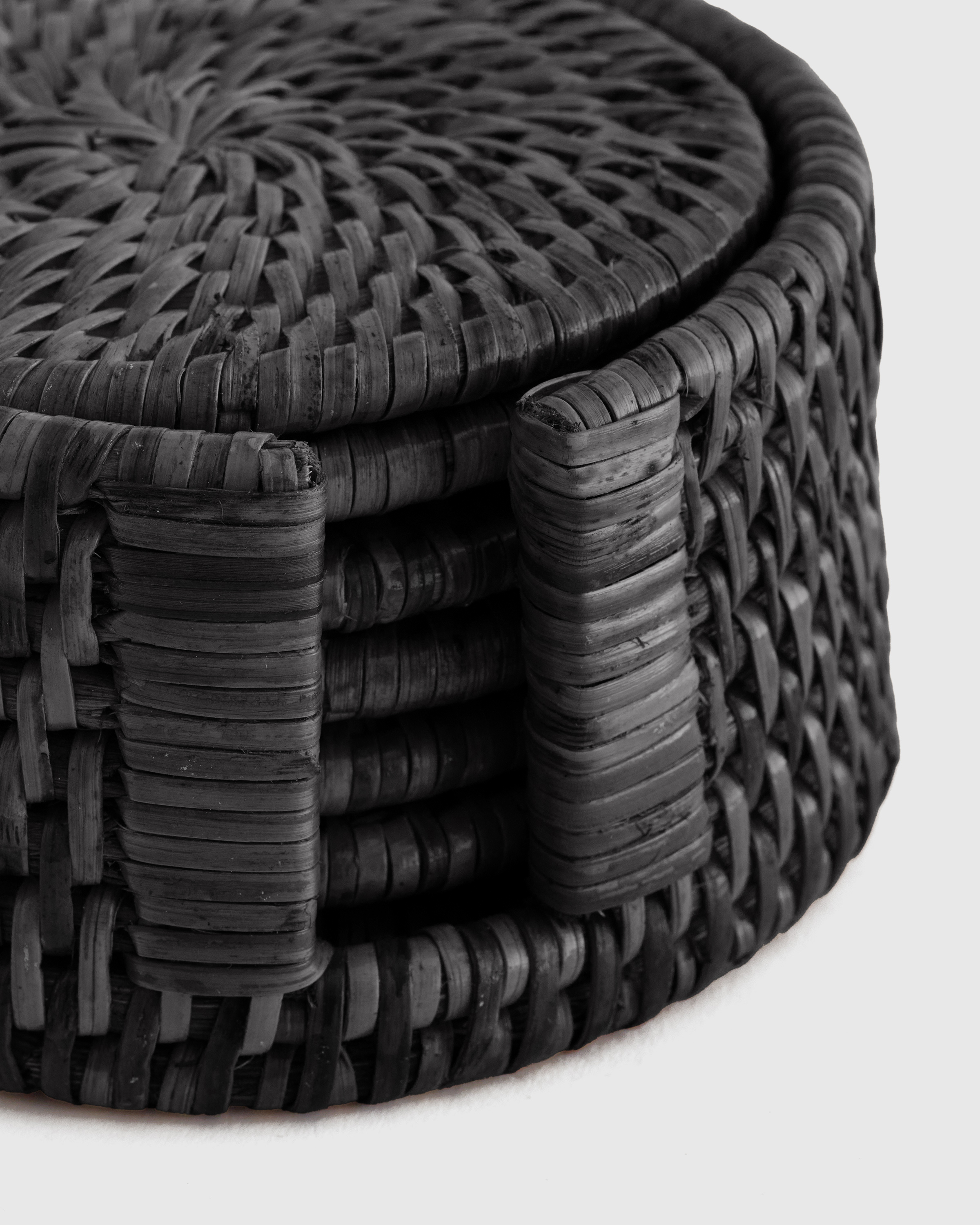 Quince Rattan Coaster - Thumbnail 5