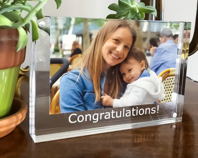 Congratulations Magnetic Picture Frame