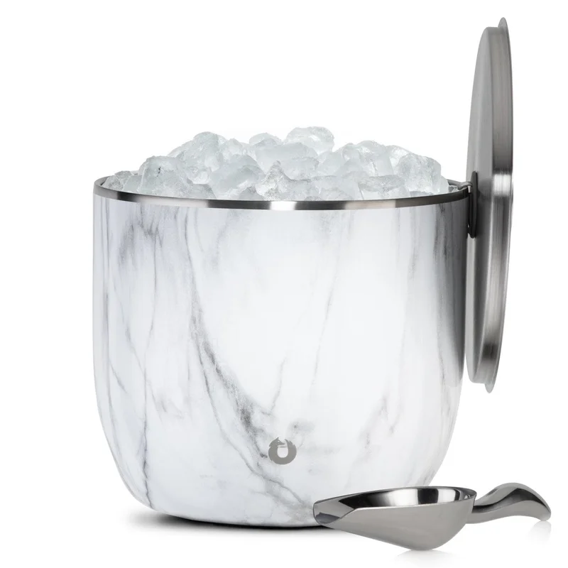 Extra Large Ice Bucket with Lid and Ice Scoop