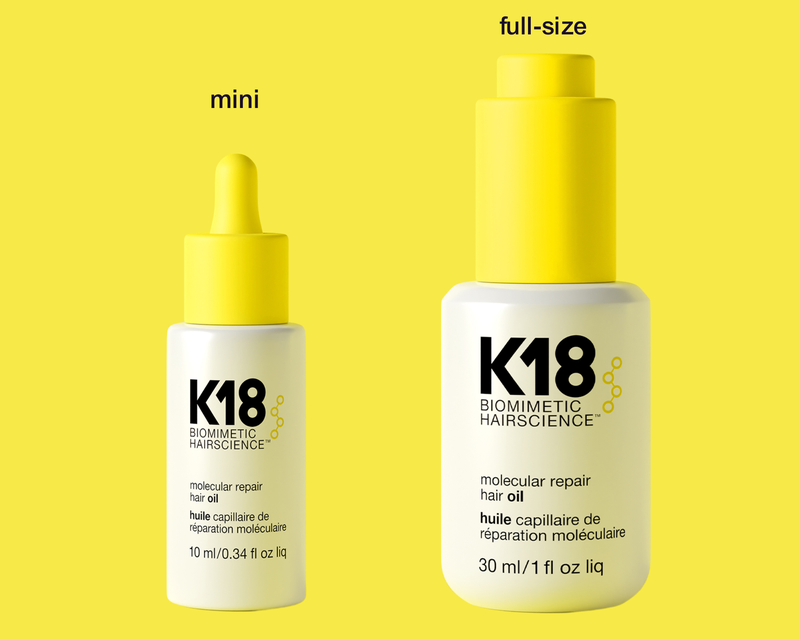 Mini K18 Molecular Repair Hair Oil