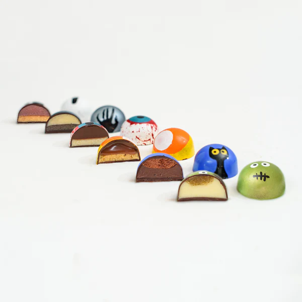 Halloween Spooky Chocolate Collection, 12 Piece