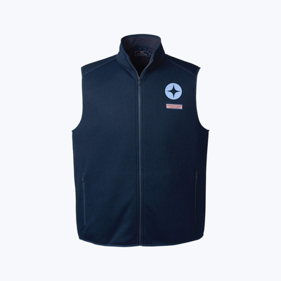 Vineyard Vines Mountain Sweater Fleece Vest