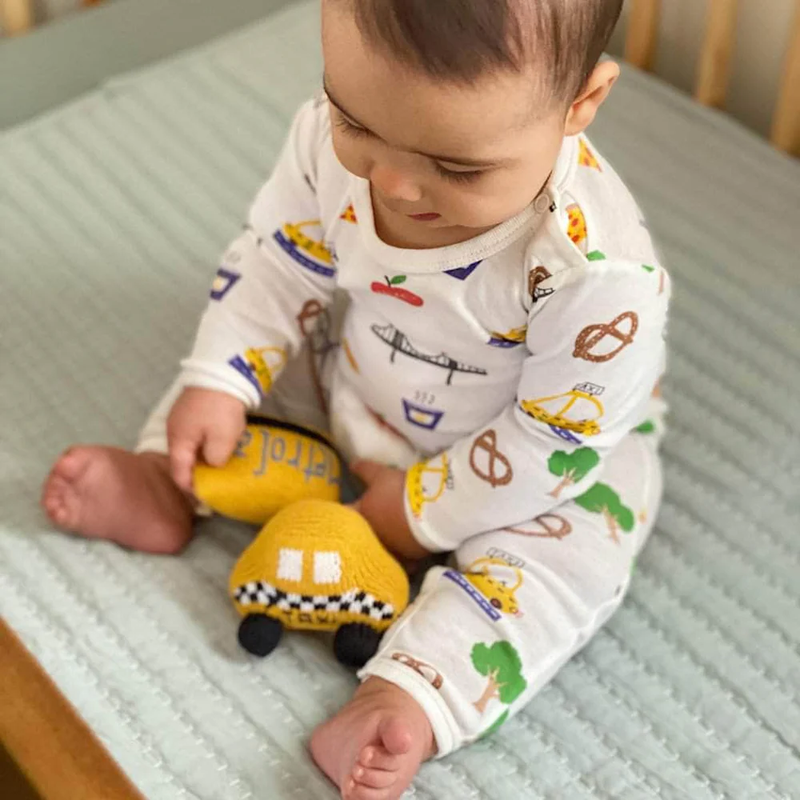 Organic Newborn Rattle Toy