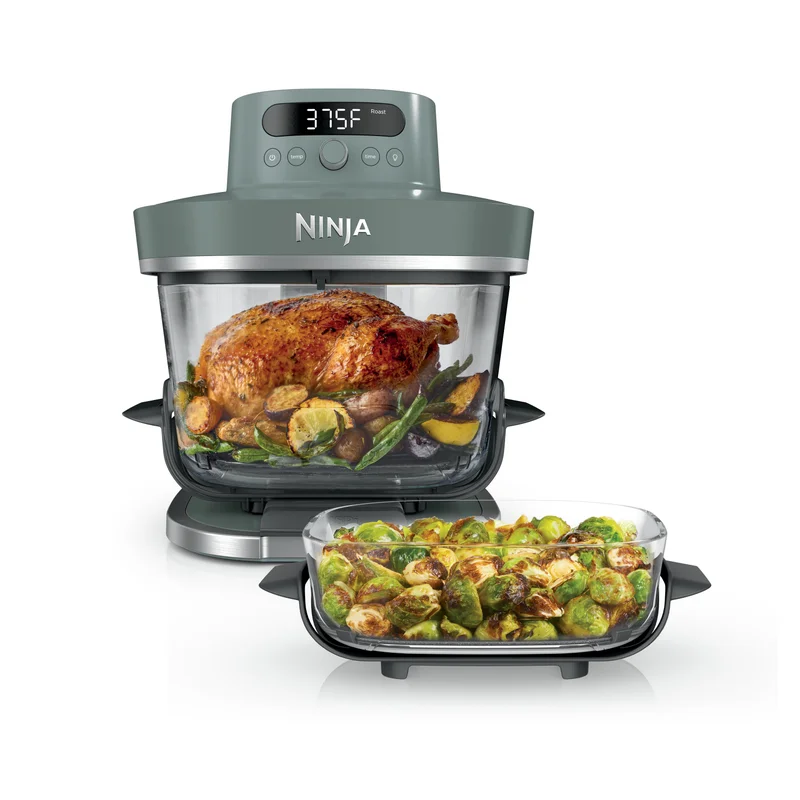 Crispi Pro 6-in-1 Glass Countertop Air Fryer