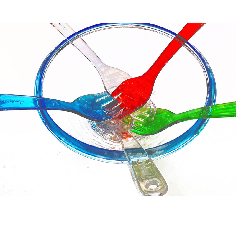 Color Edge Salad Bowl and Handy Tossers Set