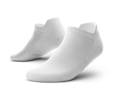 Flagship Ankle Socks White