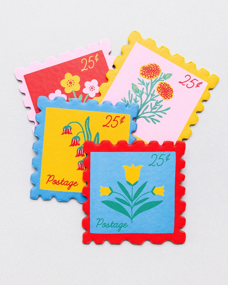 Stamps Coaster Set