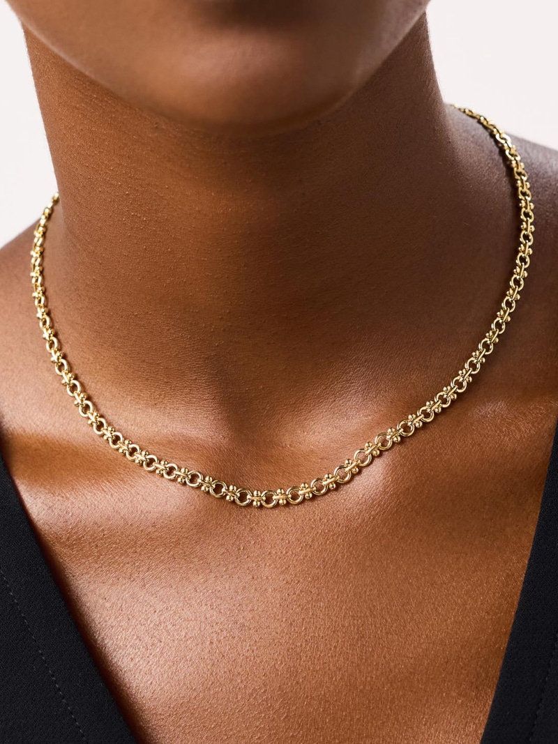 Hayden Thick Gold Chain Necklace