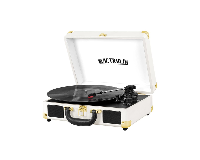 Bluetooth Suitcase Stereo Turntable