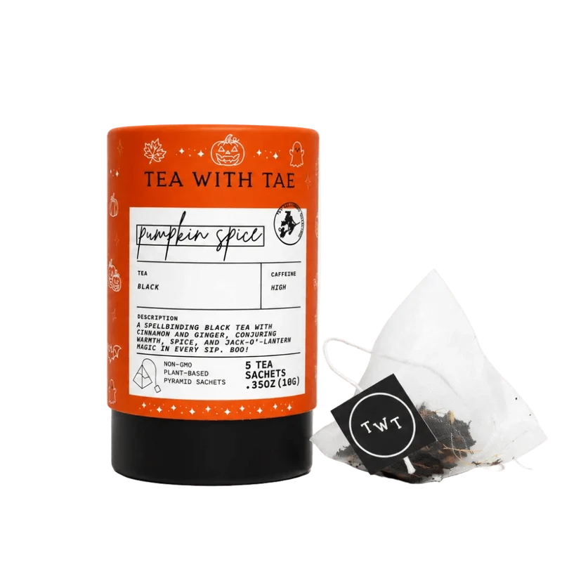 Halloween Mini Tea Tube, 4-Pack