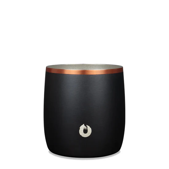 Stainless Steel Rocks Glass with Lid - Thumbnail 2