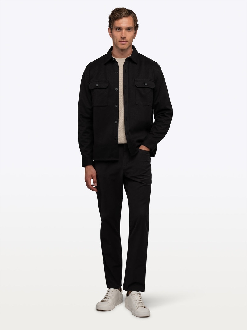 Men's District Heavyweight Overshirt, Black