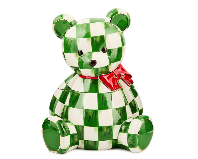 Check It Out Bear Cookie Jar