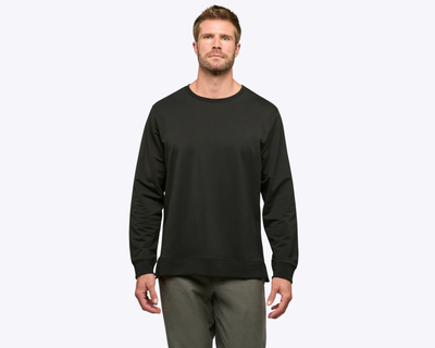 Men's Hyperloop Pullover Split-Hem, Black