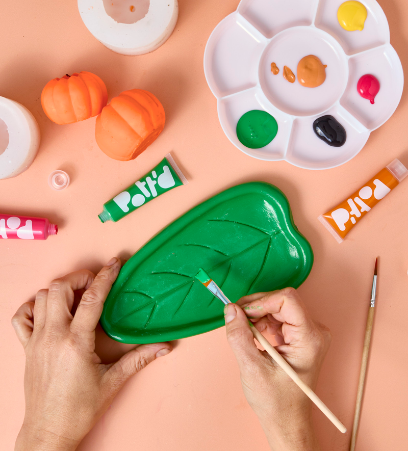 Pumpkin Patch: Candles & Paint-A-Mug Kit