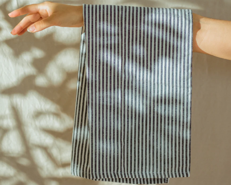 The Hemp Stripe Dishtowel