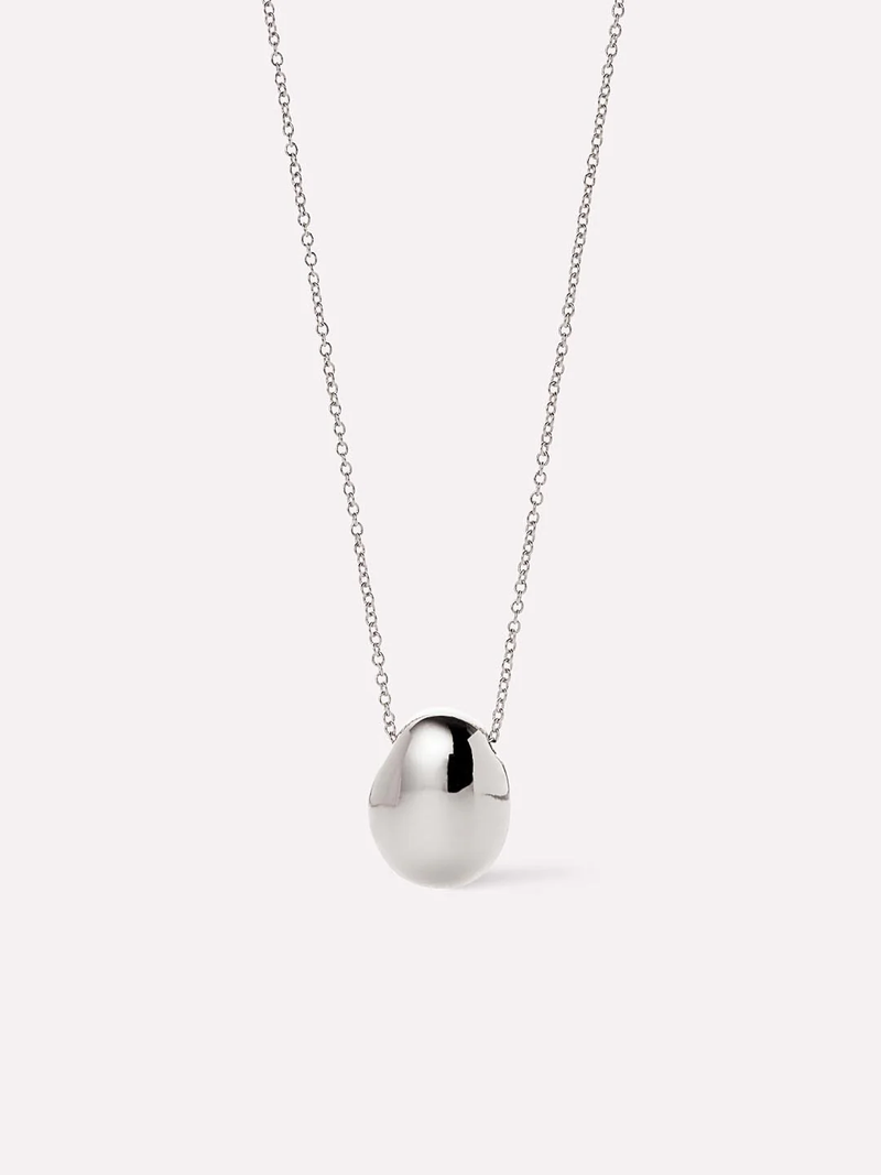 Pebble Mini Gold Pendant Necklace