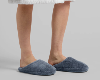 Classic Turkish Cotton Slippers, Dusk