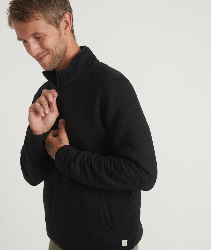 Men's Corbet Quilted 1/4 Zip Pullover