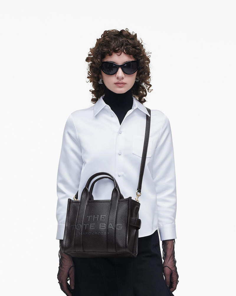 The Small Leather Tote & The Snapshot Duet