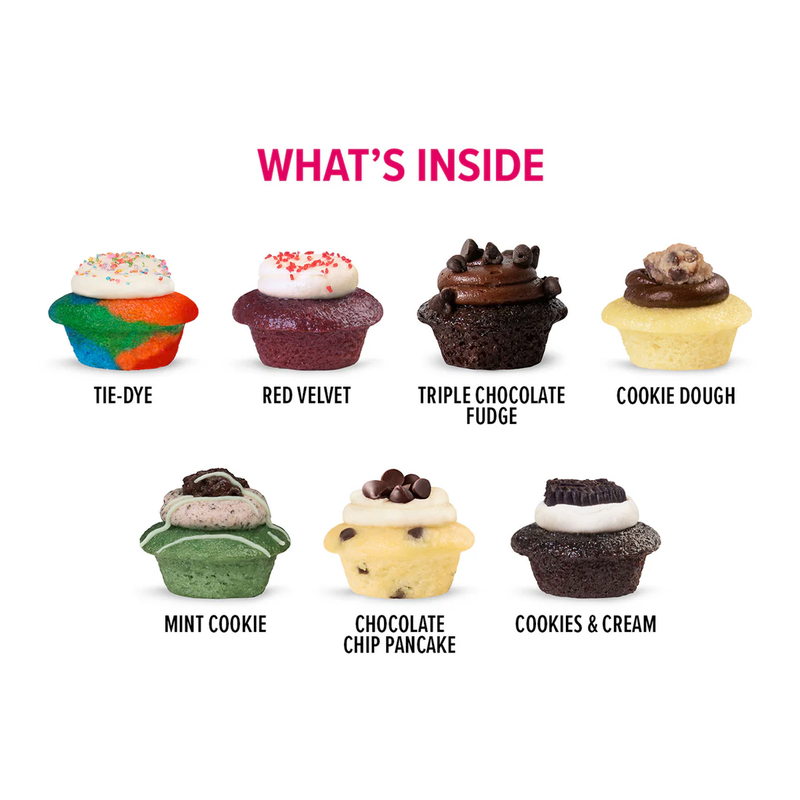 Backpack Snacks Cupcakes 25-Pack