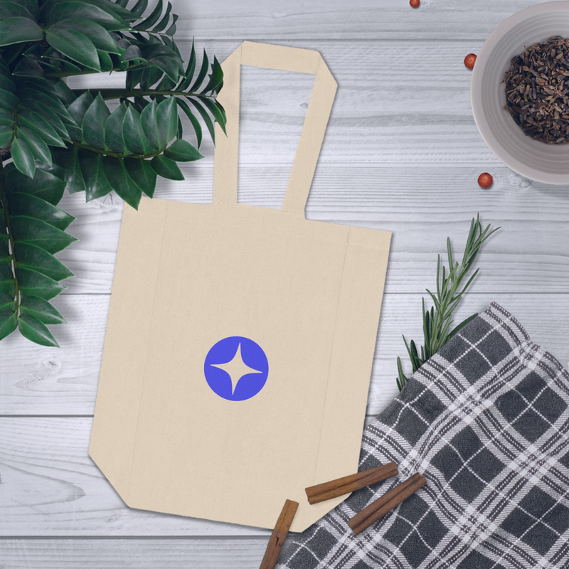 Branded Double Wine Tote Bag