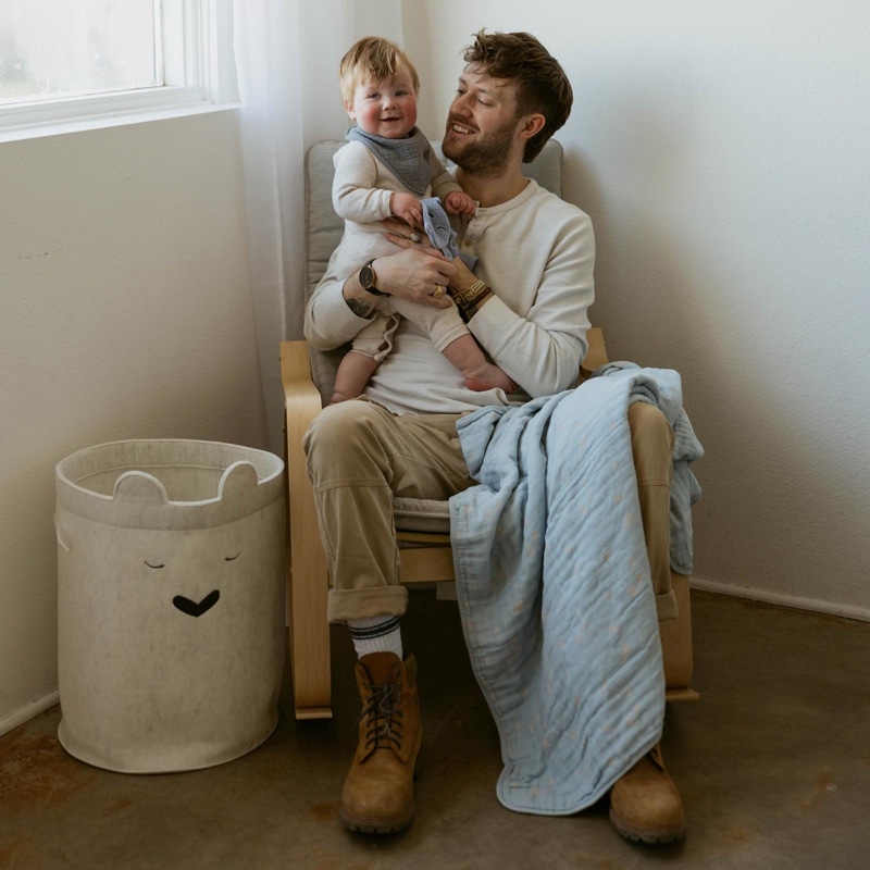 Bear Felt Laundry Hamper