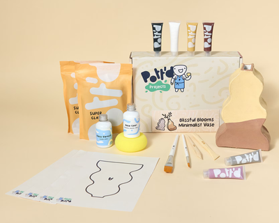 Blissful Blooms Minimalist Vase Home Pottery Kit