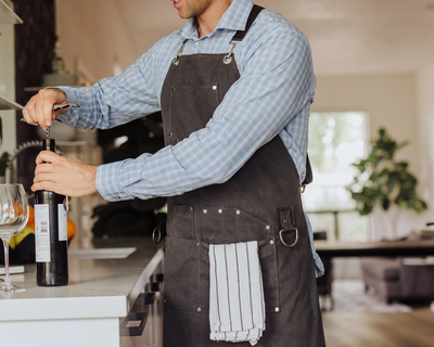 Collins Waxed Canvas Mixologist Apron