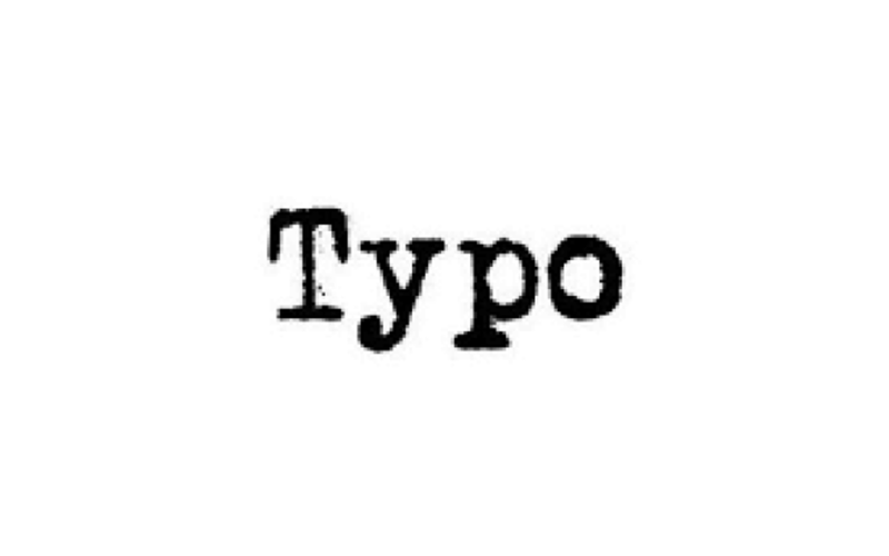 Typo
